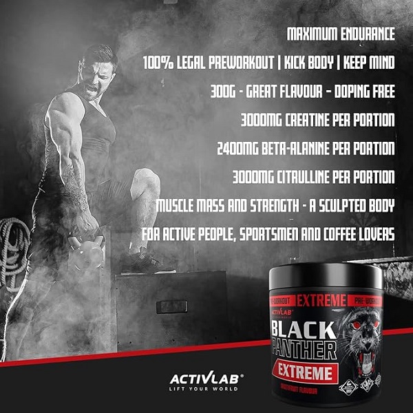 مکمل پمپ بلک پنتر اکستریم اکتیو لب - Image 5