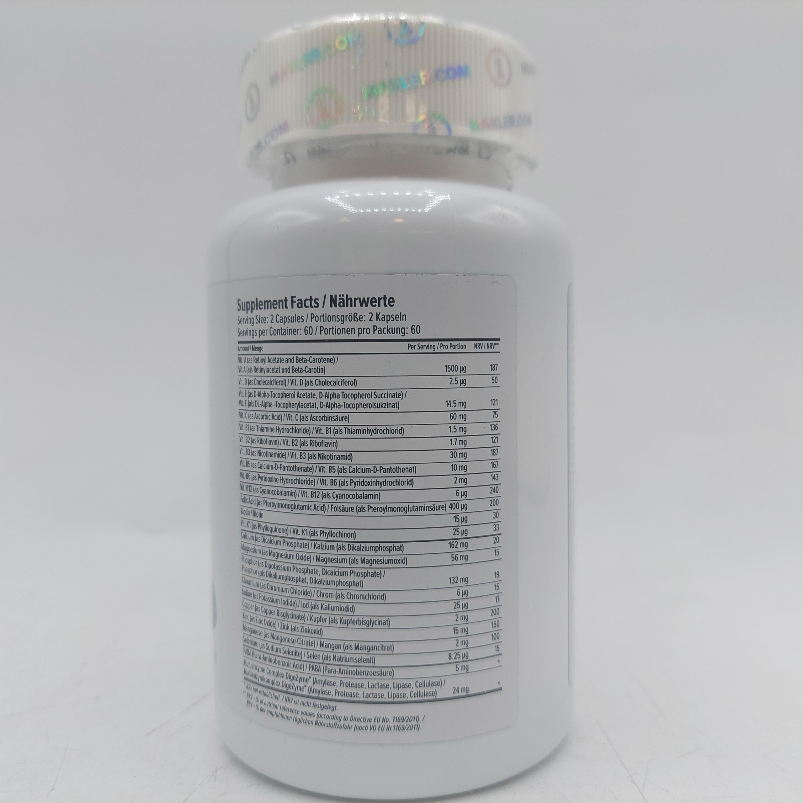 مولتی ویتامین دیلی مکس مکسلر 60 عددی - Image 8