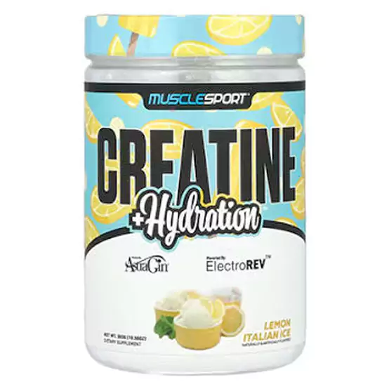 کراتین طعمدار ماسل اسپرت (MuscleSport Creatine + Hydration)